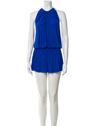 Ramy Brook Halterneck Mini Dress