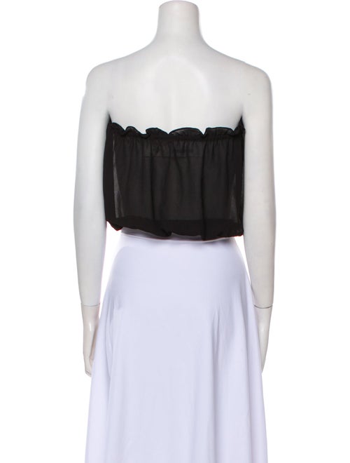 Ramy Brook Strapless Crop Top