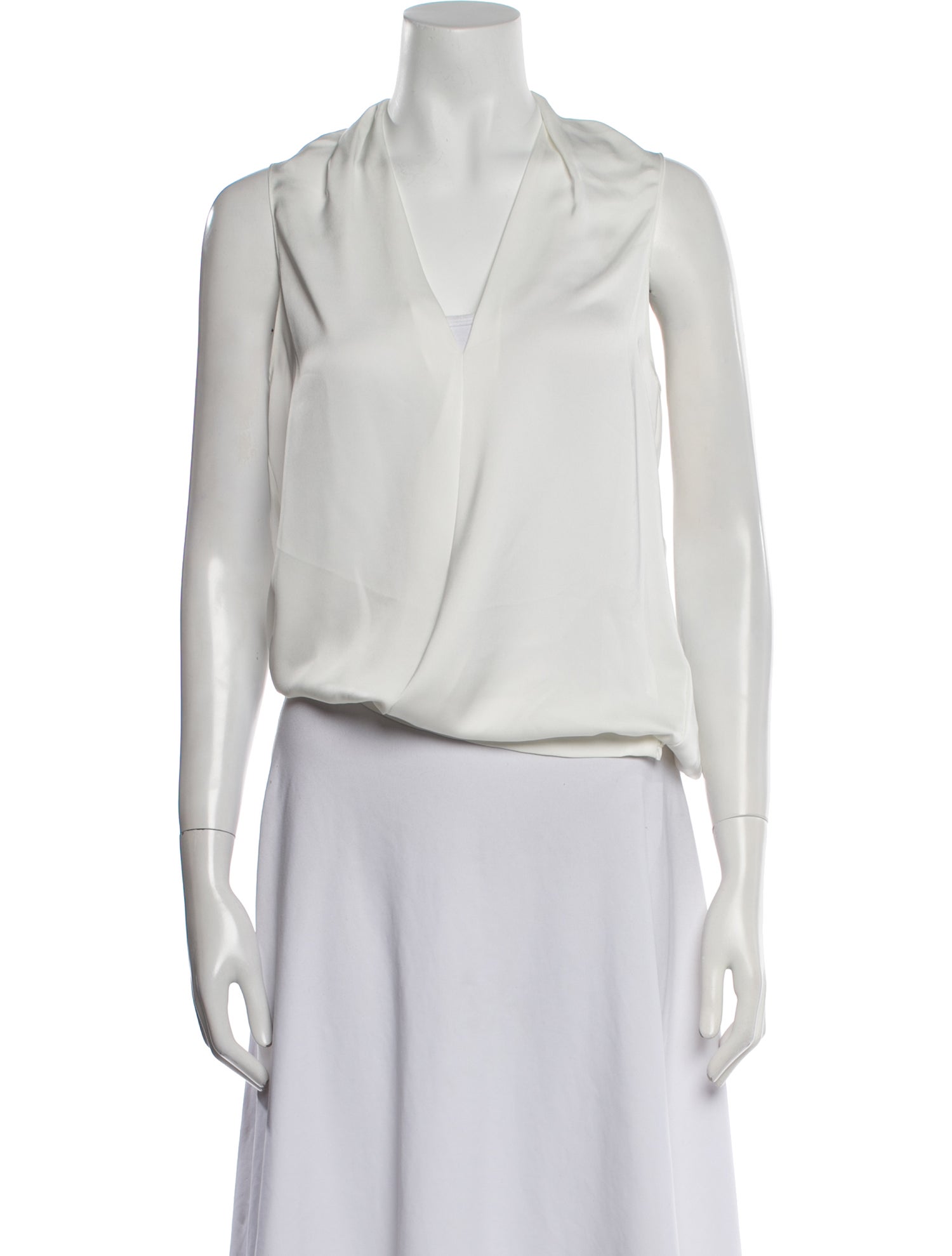 Ramy Brook V-Neck Sleeveless Blouse