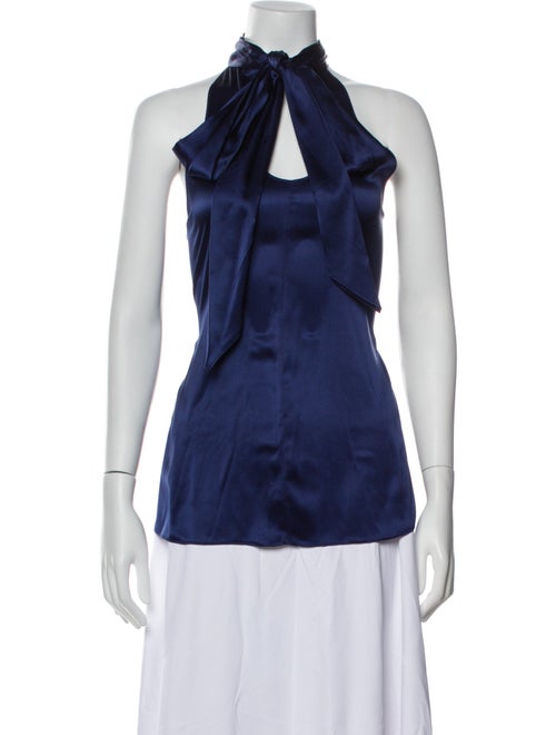 Ramy Brook Silk Halterneck Blouse