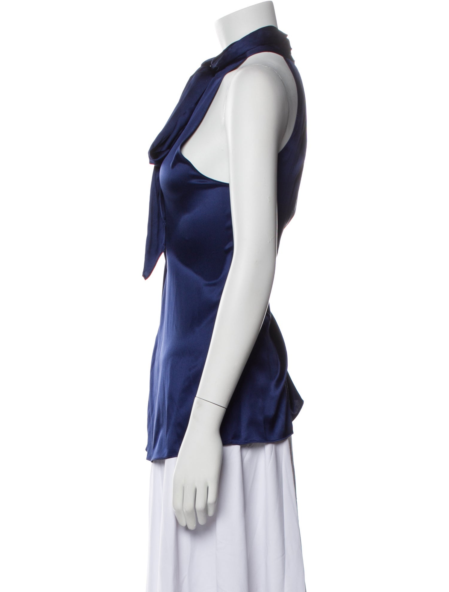 Ramy Brook Silk Halterneck Blouse