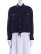 Ramy Brook Long Sleeve Button-Up Top