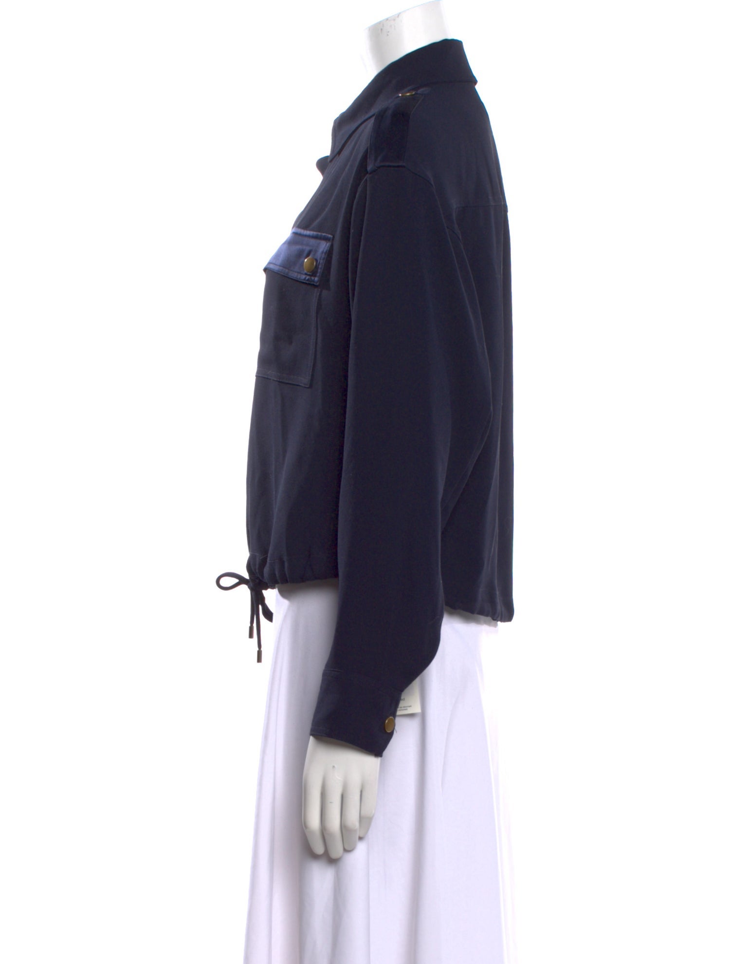 Ramy Brook Long Sleeve Button-Up Top