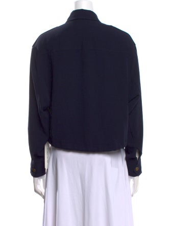 Ramy Brook Long Sleeve Button-Up Top