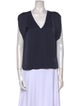 Ramy Brook V-Neck Short Sleeve Blouse