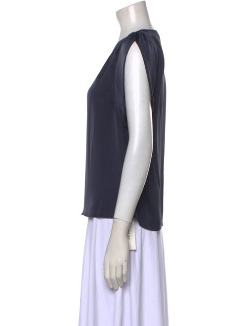 Ramy Brook V-Neck Short Sleeve Blouse