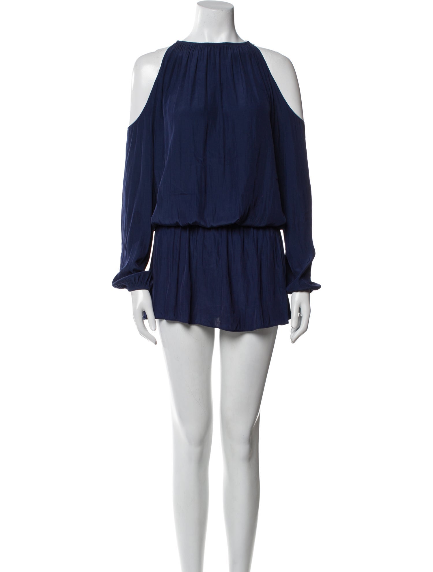 Ramy Brook Off-The-Shoulder Knee-Length Dress