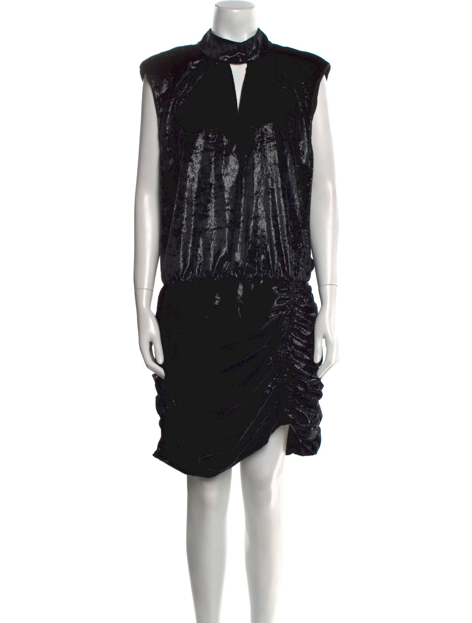 Ramy Brook Mock Neck Mini Dress