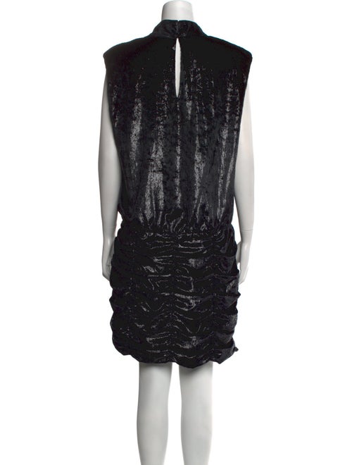 Ramy Brook Mock Neck Mini Dress