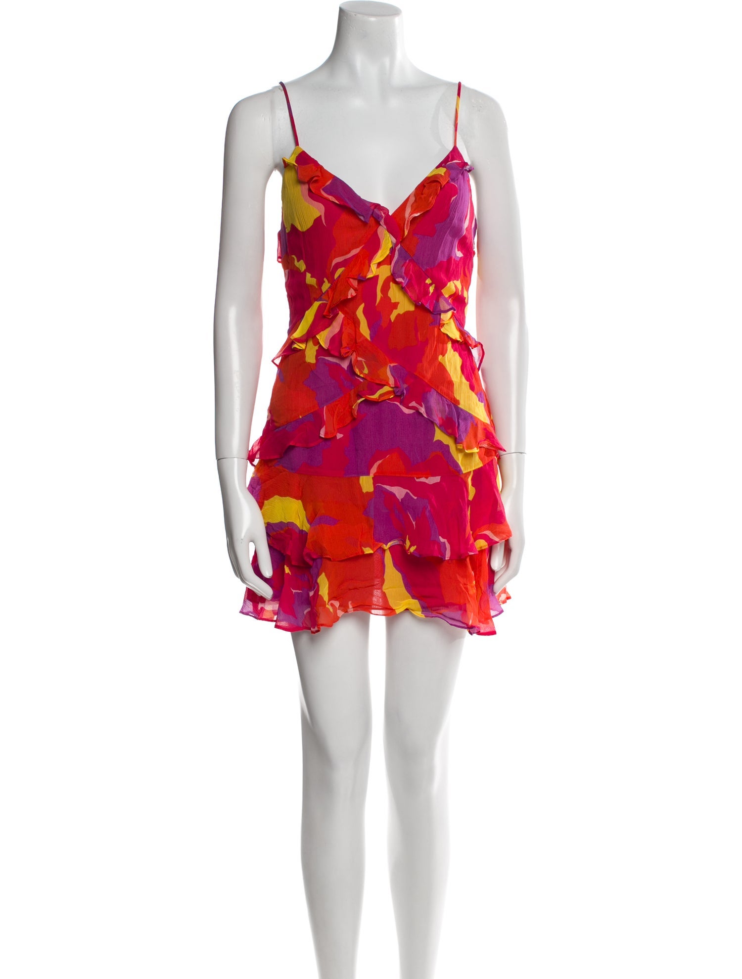 Ramy Brook Floral Print Mini Dress