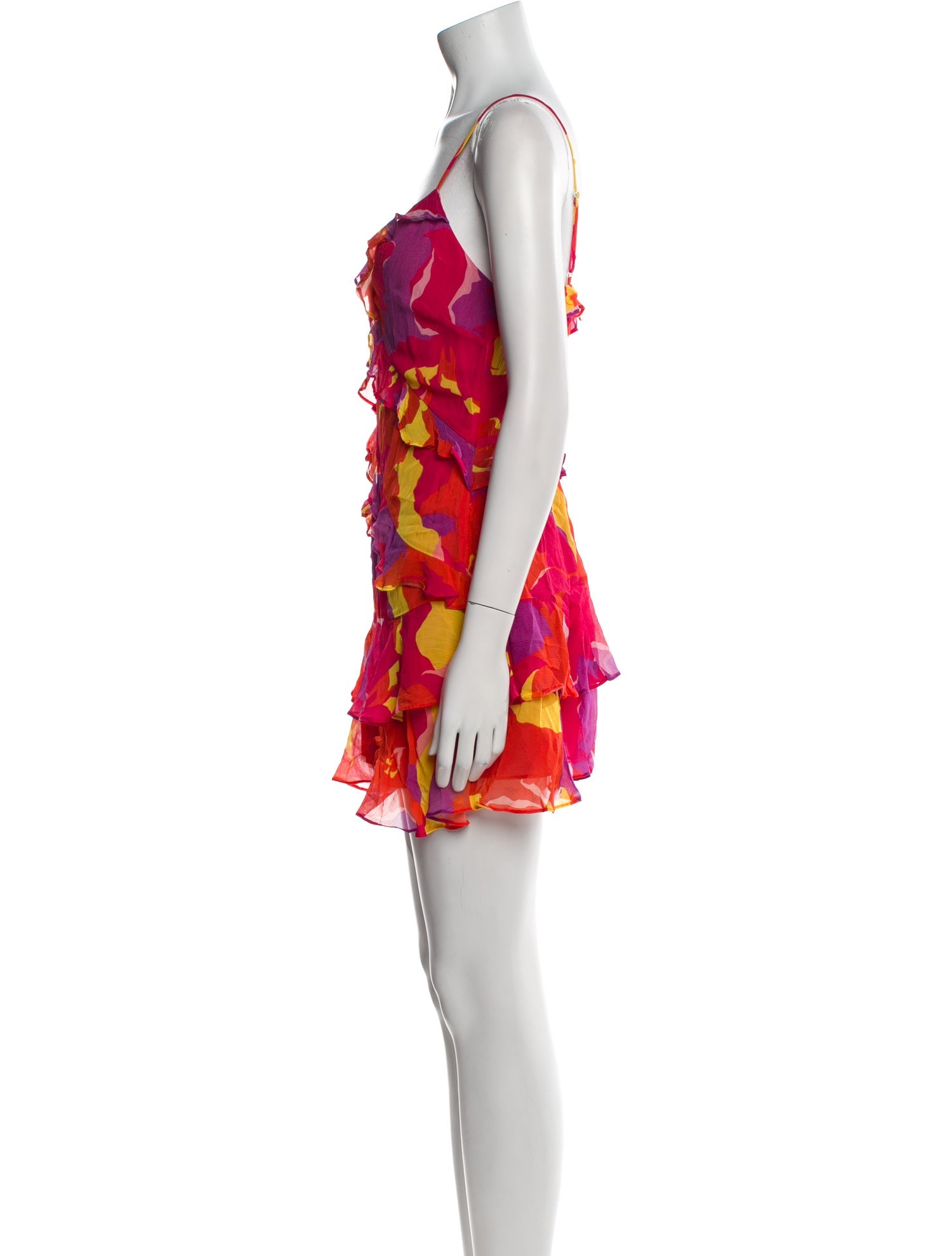 Ramy Brook Floral Print Mini Dress