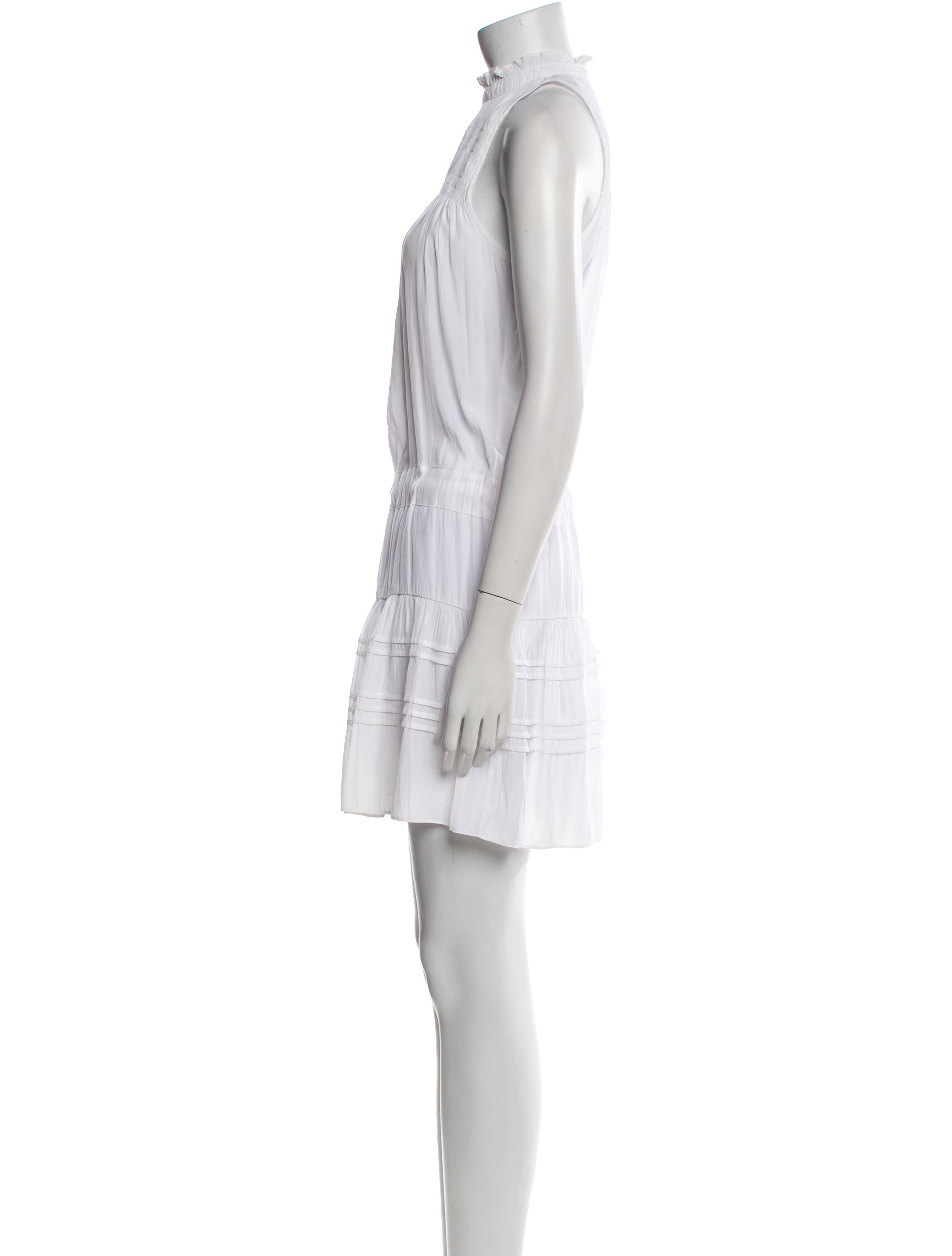 Ramy Brook Mock Neck Mini Dress