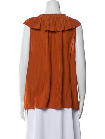 Ramy Brook V-Neck Sleeveless Blouse
