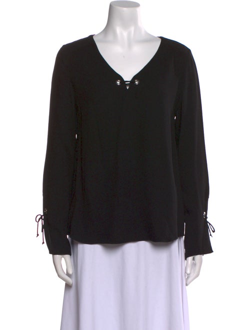 Ramy Brook V-Neck Long Sleeve Blouse