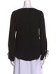 Ramy Brook V-Neck Long Sleeve Blouse