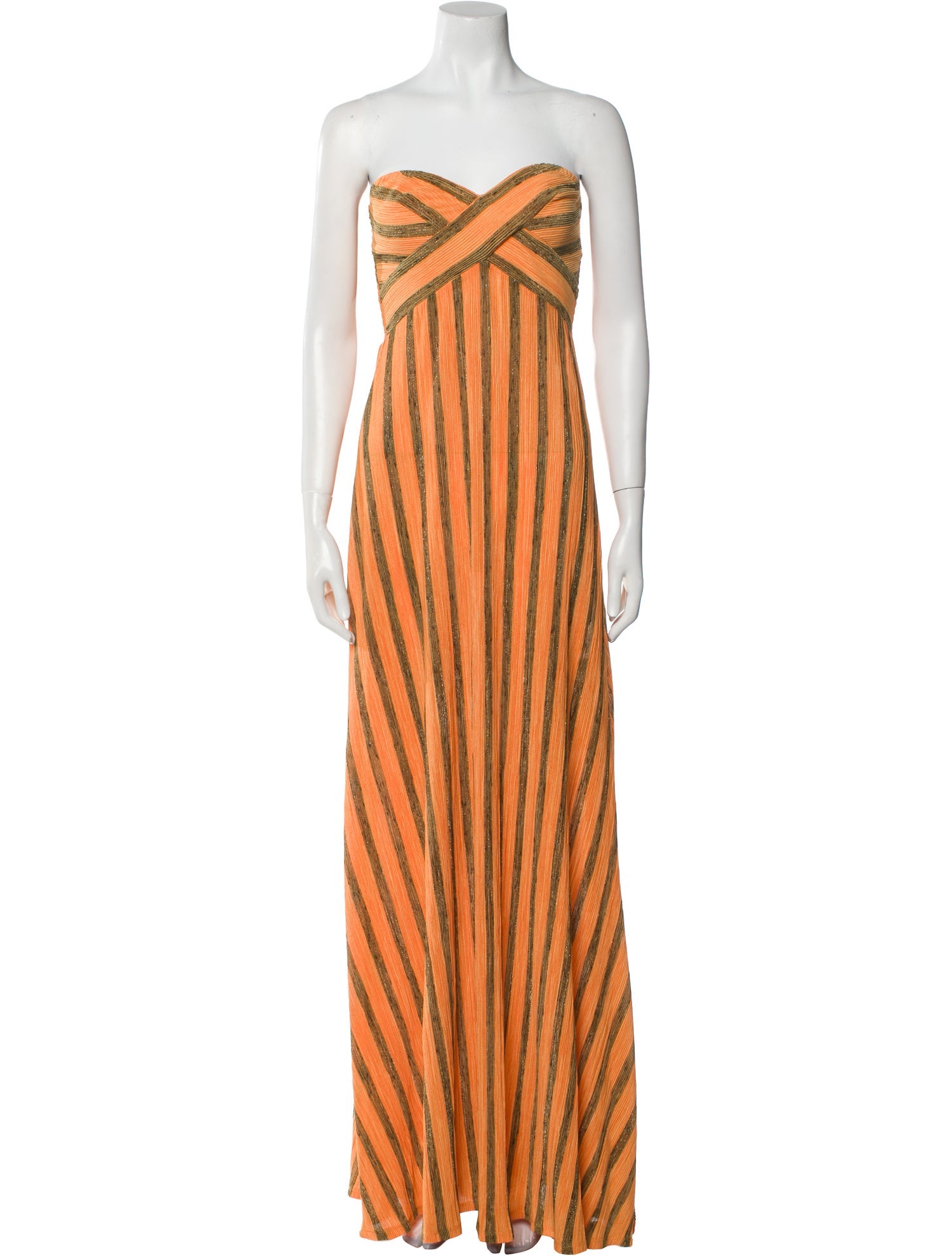 Ramy Brook Striped Long Dress