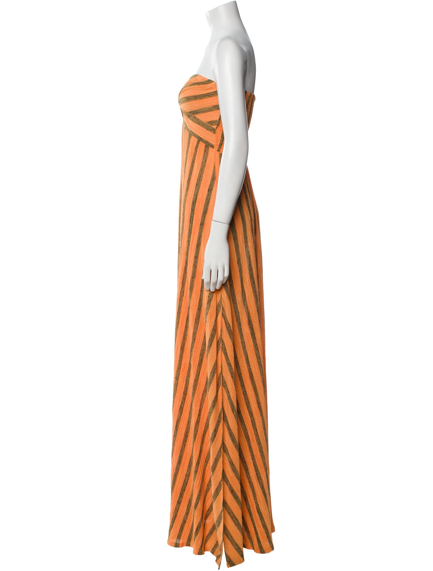 Ramy Brook Striped Long Dress