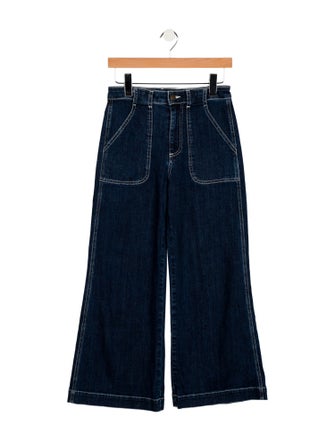 Ramy Brook High-Rise Wide Leg Jeans