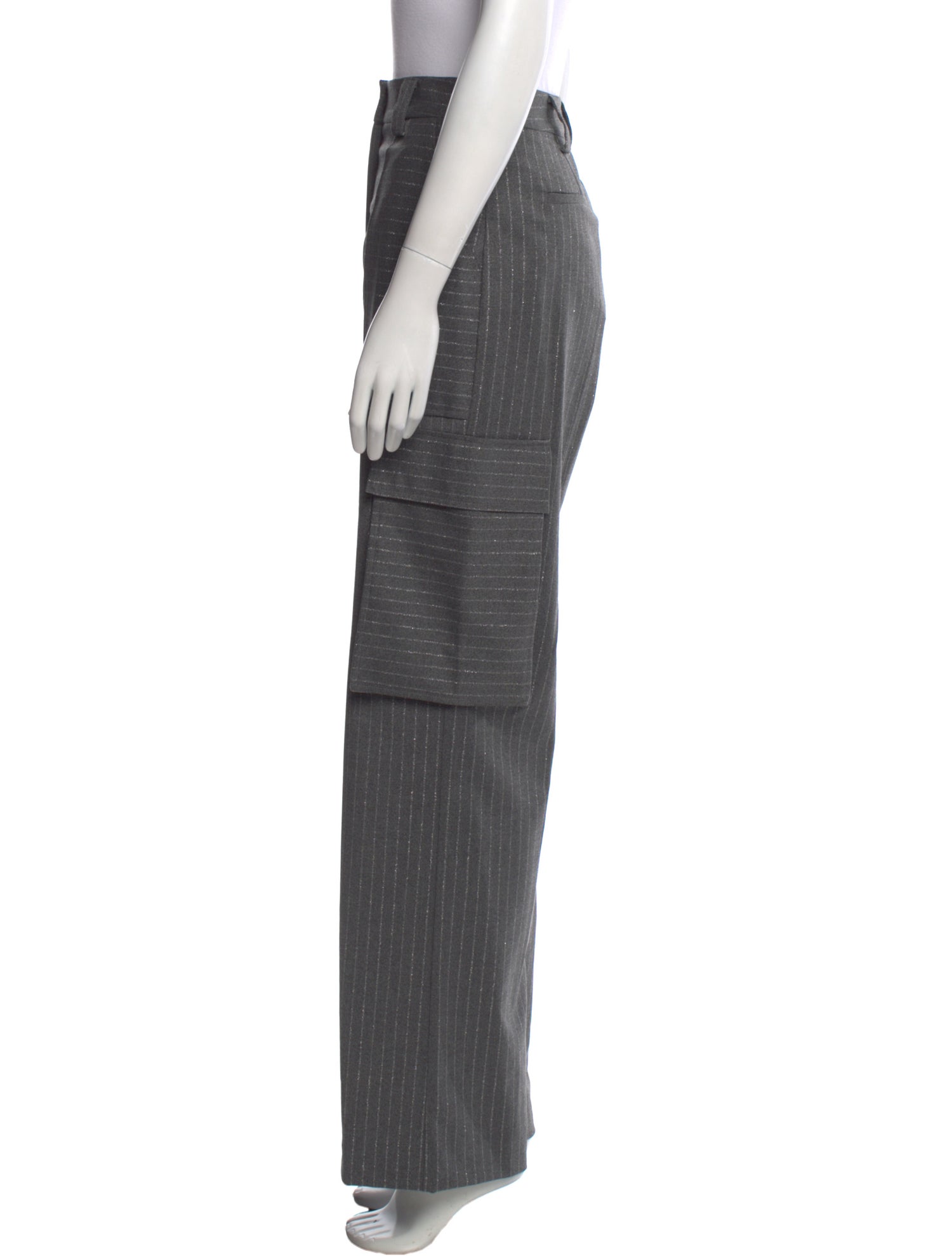 Ramy Brook Striped Wide Leg Pants