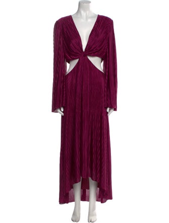 Ramy Brook V-Neck Long Dress