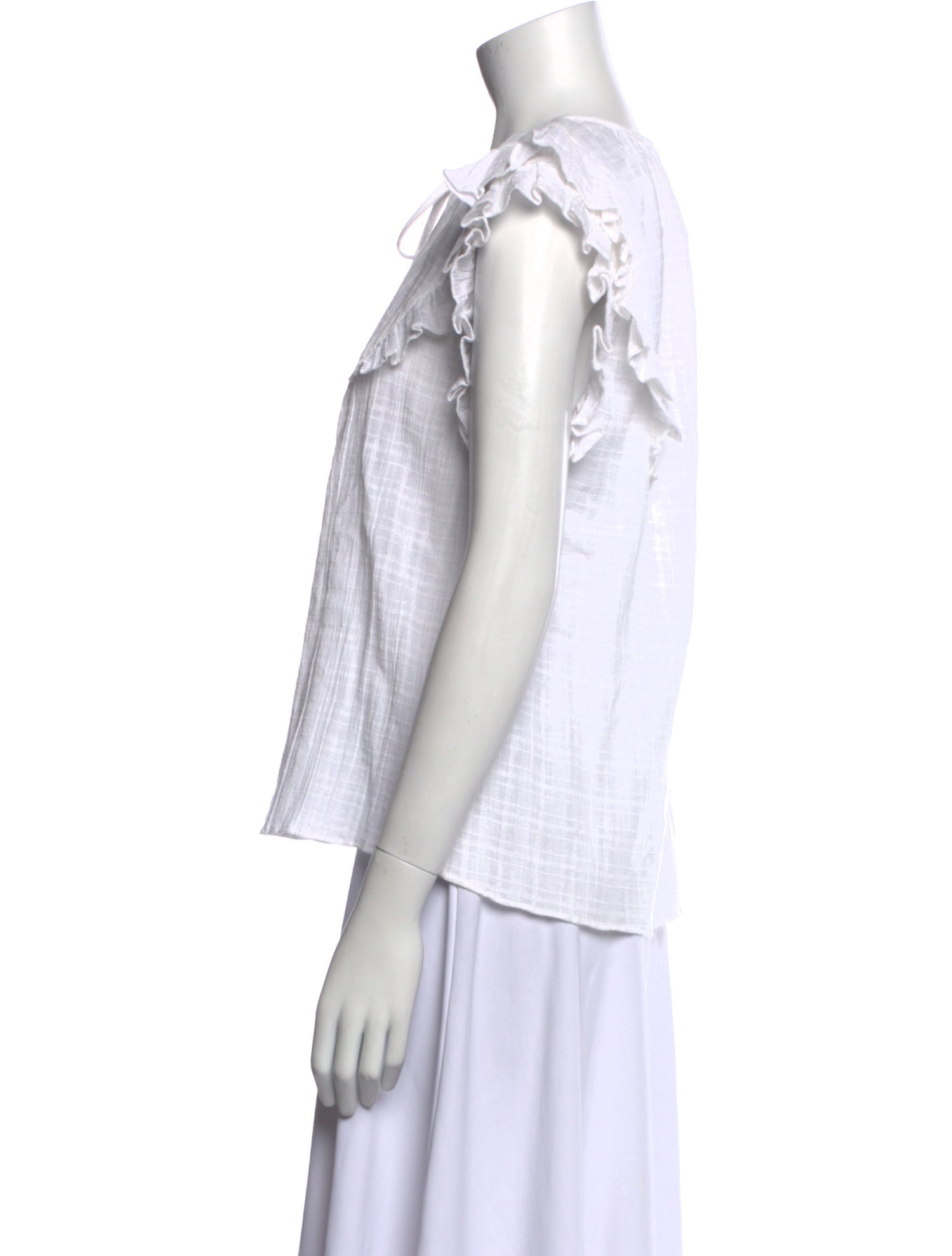 Ramy Brook Crew Neck Short Sleeve Blouse w/ Tags