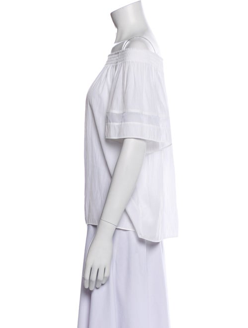 Ramy Brook Off-The-Shoulder Short Sleeve Blouse