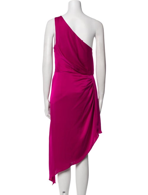 Ramy Brook One-Shoulder Knee-Length Dress