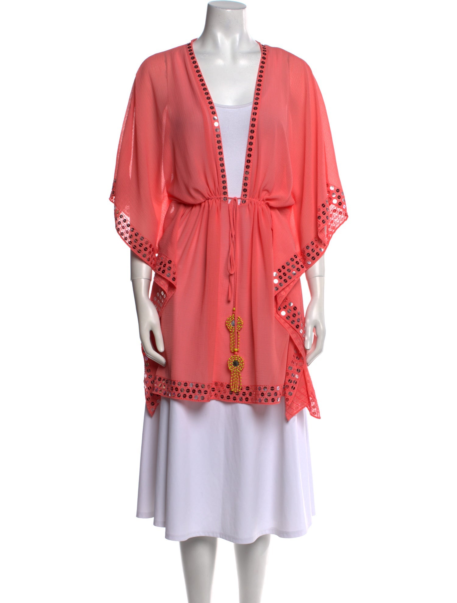 Ramy Brook Plunge Neckline Mini Dress