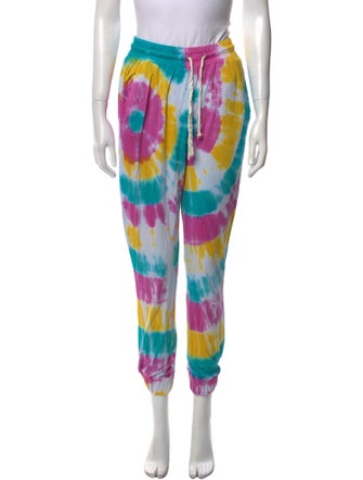 Ramy Brook Tie-Dye Print Skinny Leg Pants