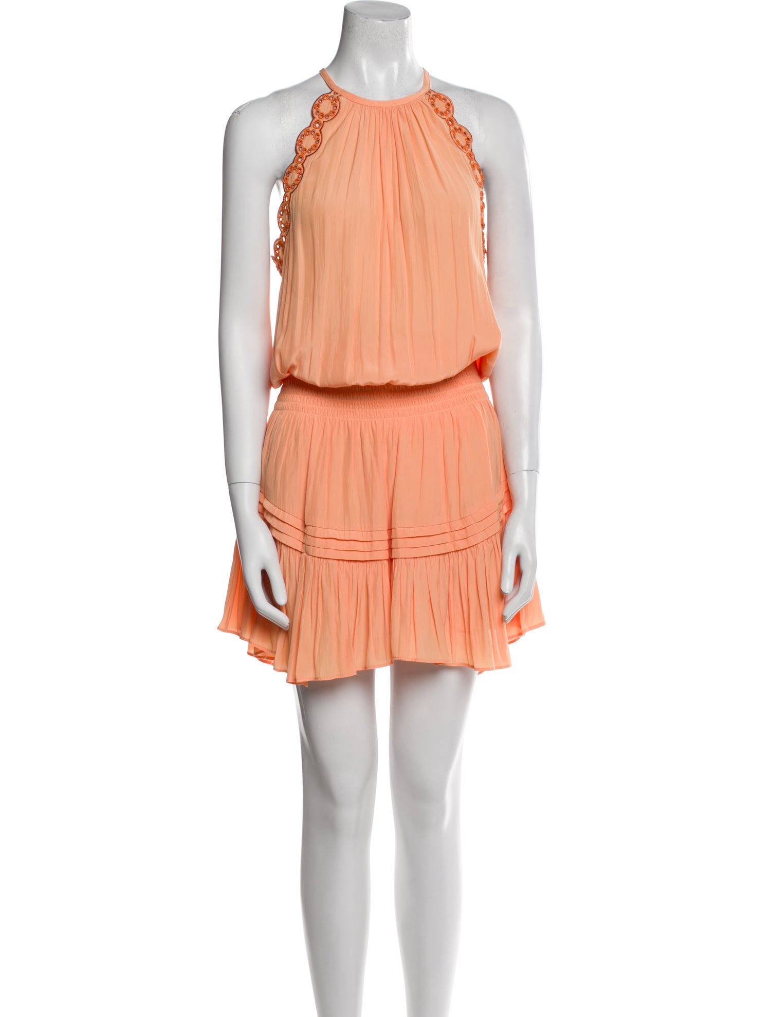 Ramy Brook Halterneck Mini Dress