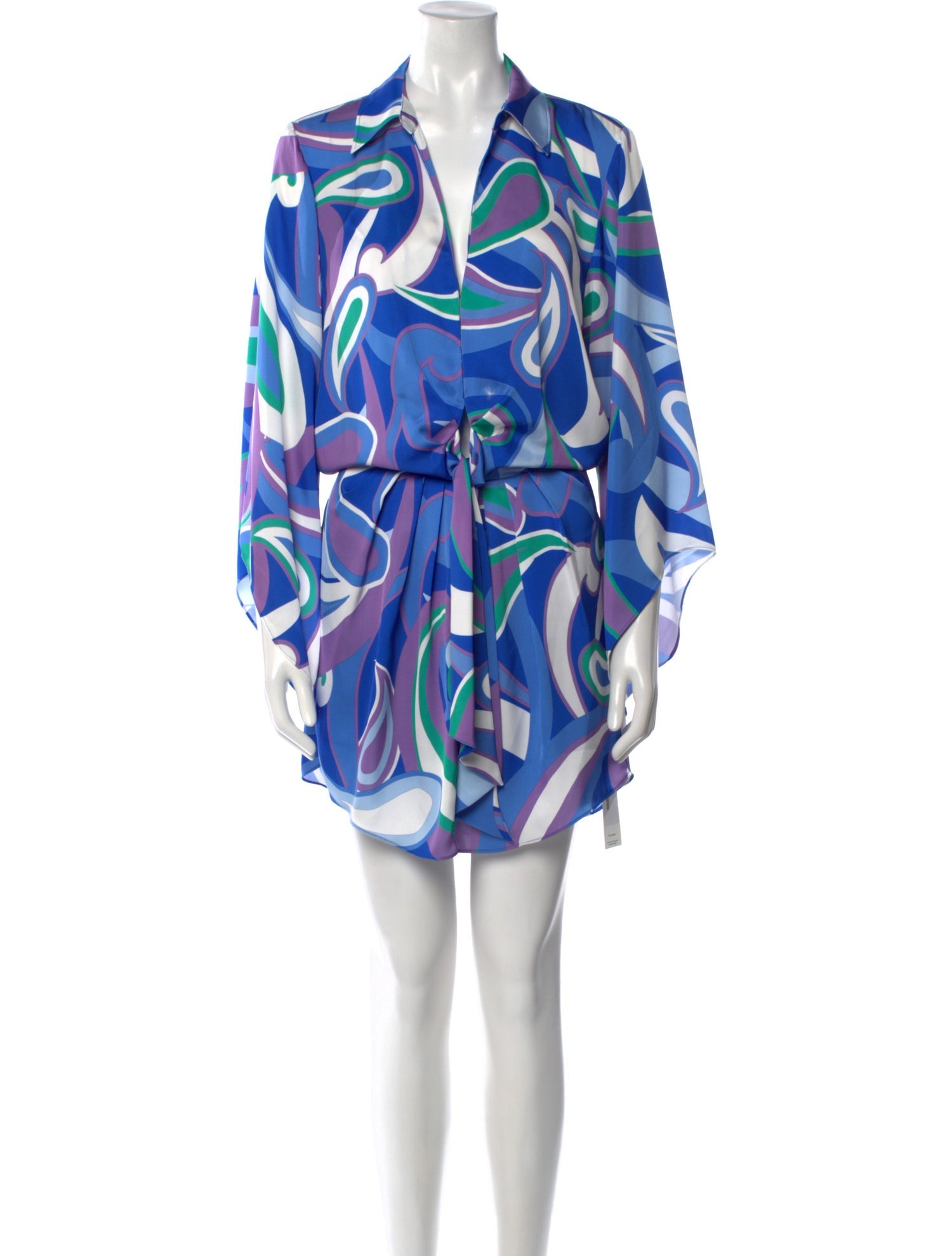 Ramy Brook Printed Knee-Length Dress