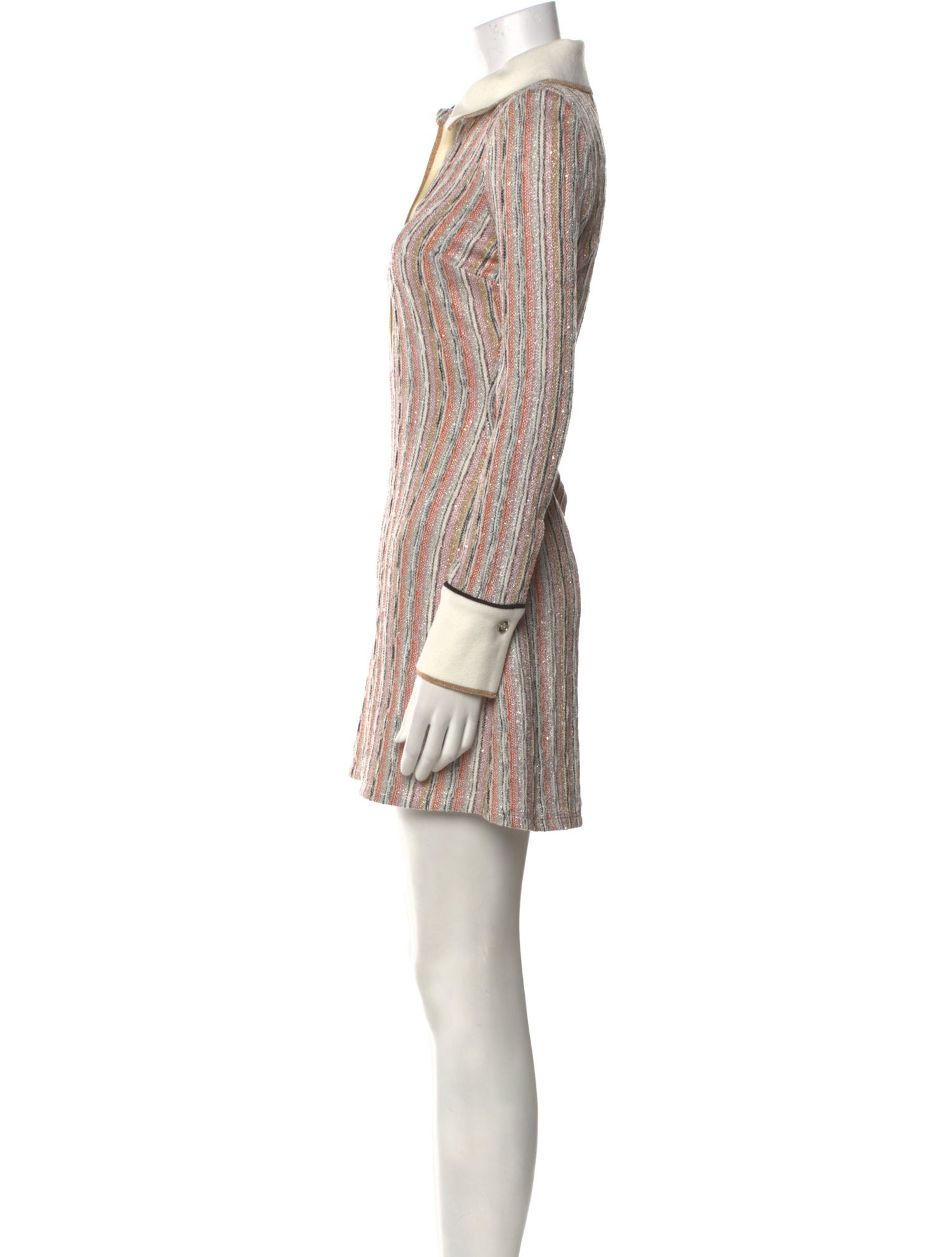 Ramy Brook Striped Mini Dress