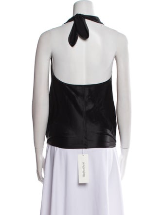 Ramy Brook Silk Halterneck Top