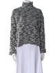 Ramy Brook Printed Turtleneck Sweater