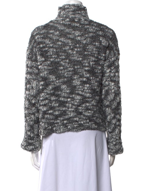 Ramy Brook Printed Turtleneck Sweater