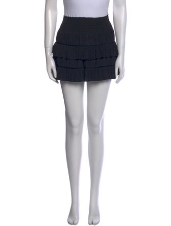 Ramy Brook Eyelet Trim Mini Skirt