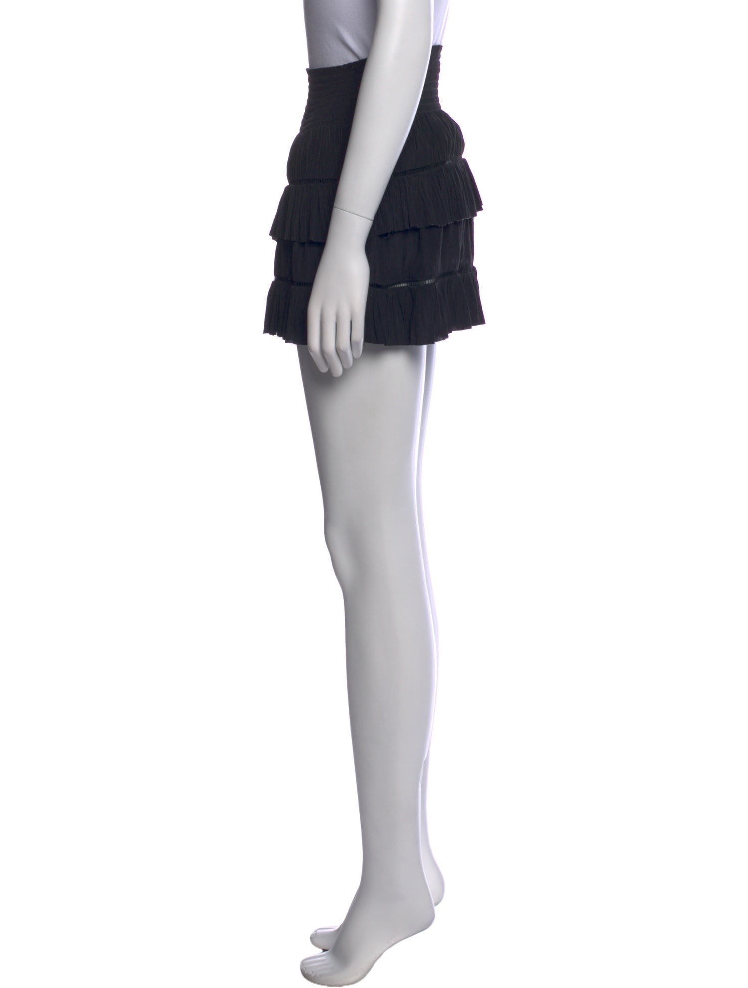 Ramy Brook Eyelet Trim Mini Skirt