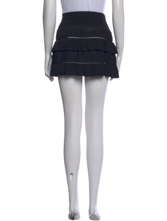 Ramy Brook Eyelet Trim Mini Skirt