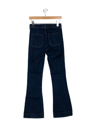 Ramy Brook Mid-Rise Wide Leg Jeans