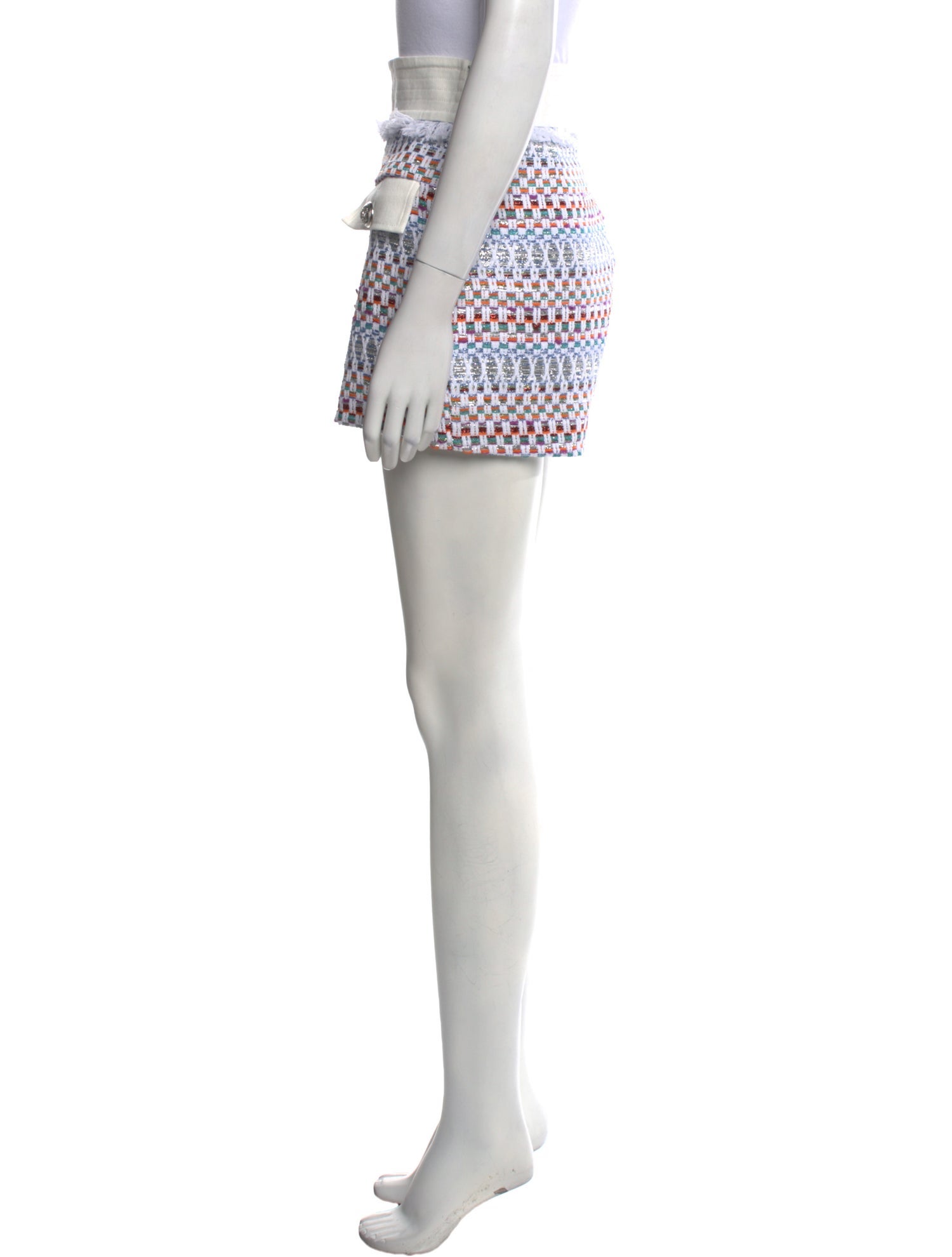 Ramy Brook Patterned Mini Shorts