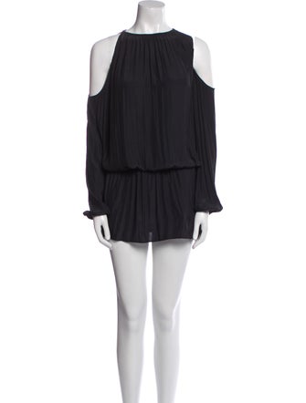 Ramy Brook Crew Neck Mini Dress