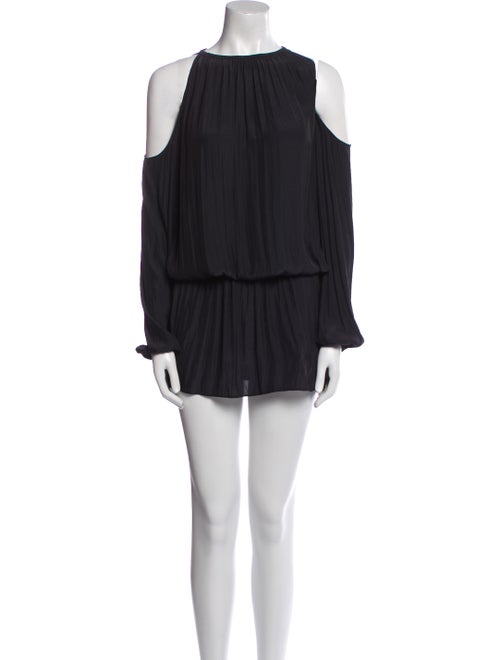 Ramy Brook Crew Neck Mini Dress