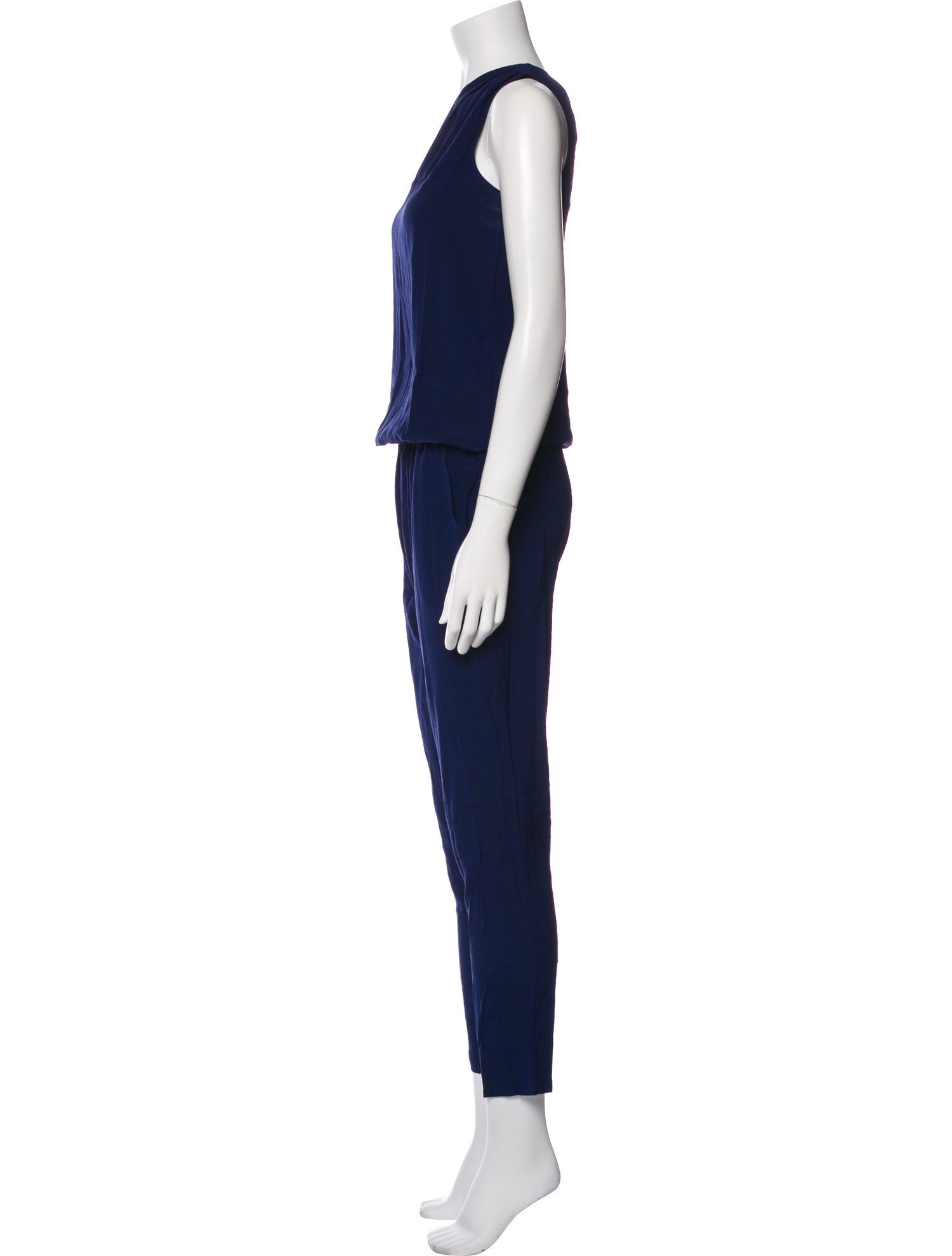 Ramy Brook Silk One-Shoulder Jumpsuit