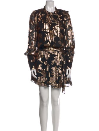 Ramy Brook Silk Knee-Length Dress