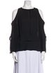 Ramy Brook Silk Crew Neck Blouse