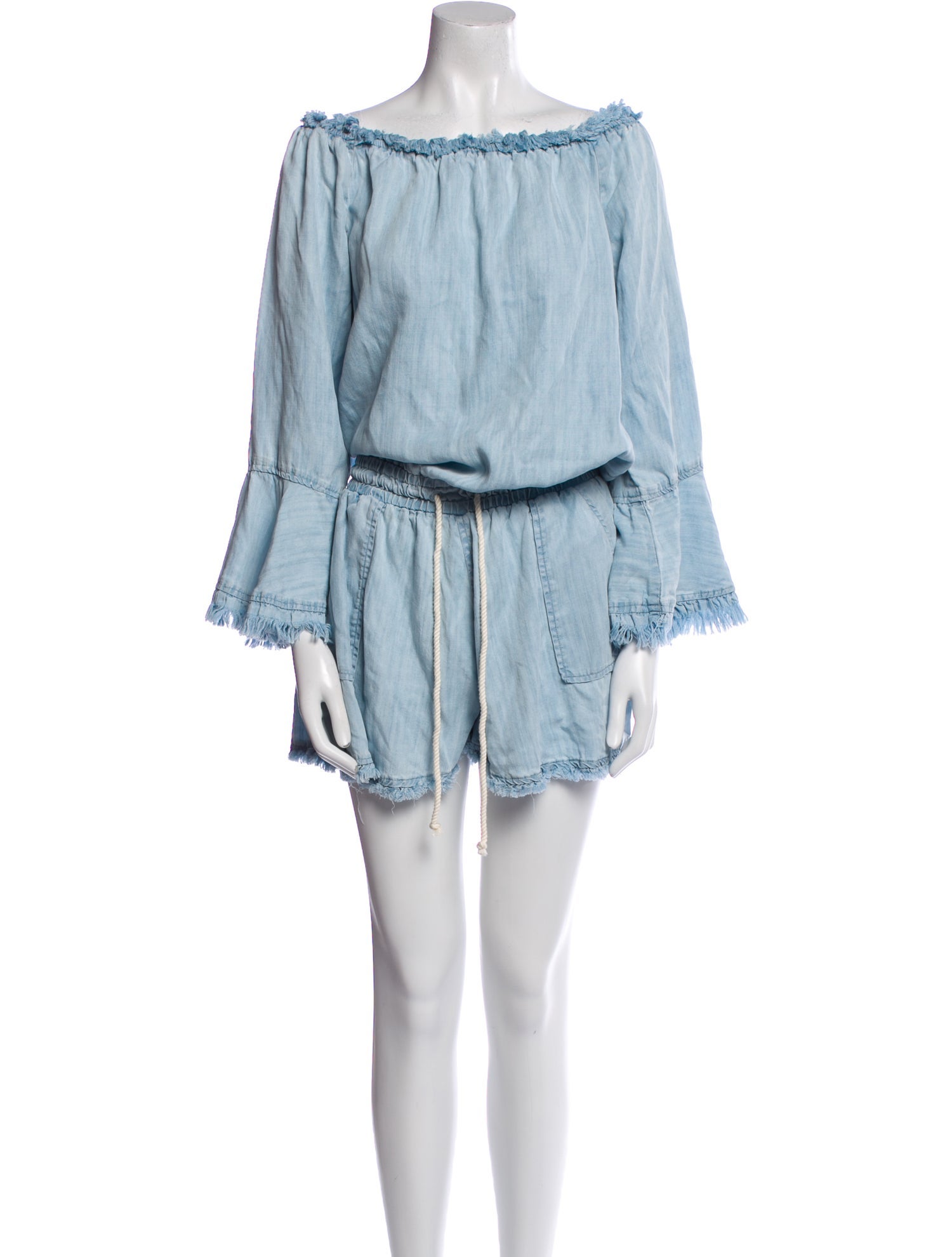 Ramy Brook Bateau Neckline Romper