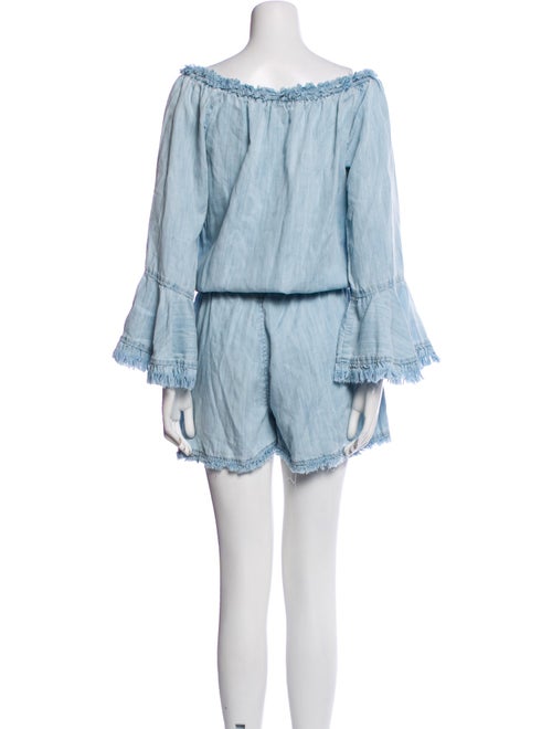 Ramy Brook Bateau Neckline Romper