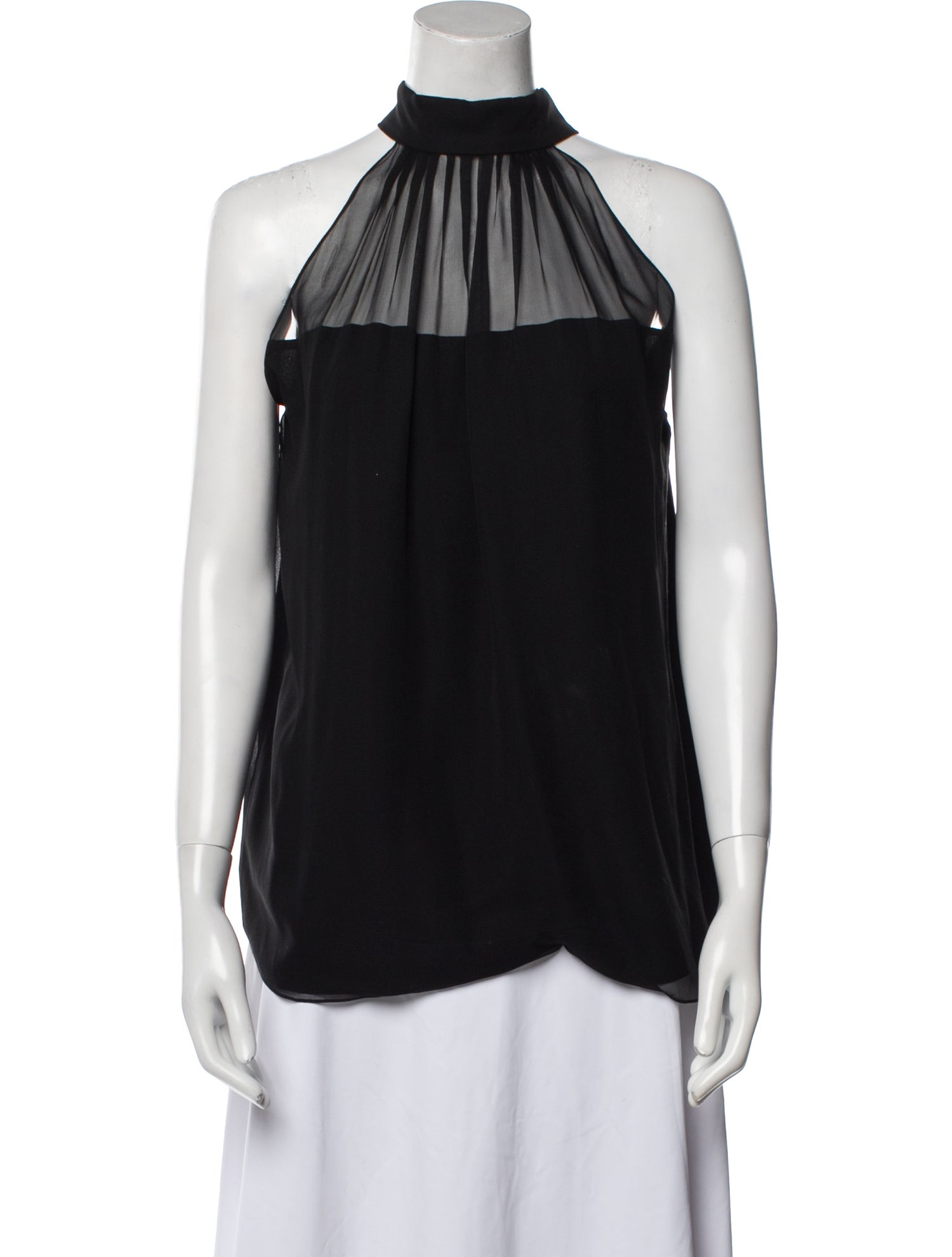 Ramy Brook Silk Halterneck Blouse