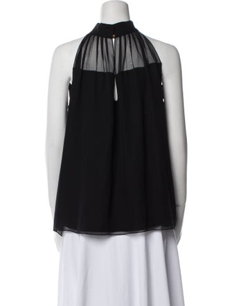 Ramy Brook Silk Halterneck Blouse