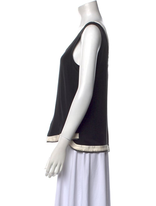 Ramy Brook Silk Scoop Neck Top